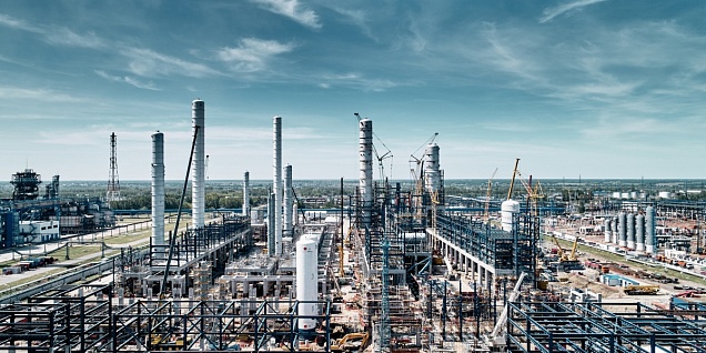 Structure of the CDU / VDU complex. Gazprom Neft Omsk Refinery